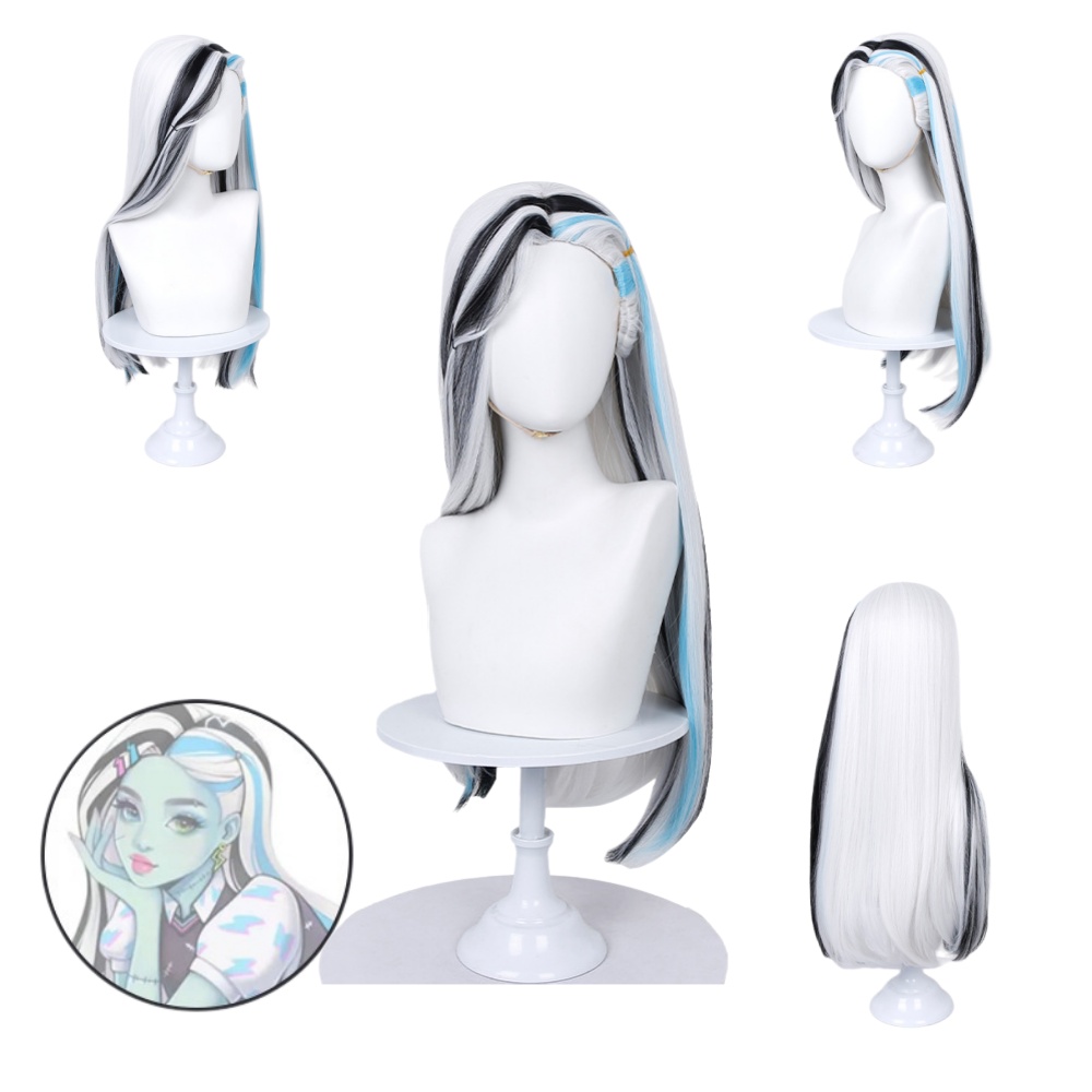 Wig Fiber Net - Parrucca Cosplay Anime Frankie Stein, Abbigliamento