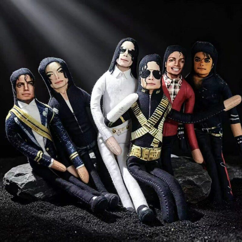 Evoker Cosplay Prop - Bambola di Peluche di Michael Jackson,