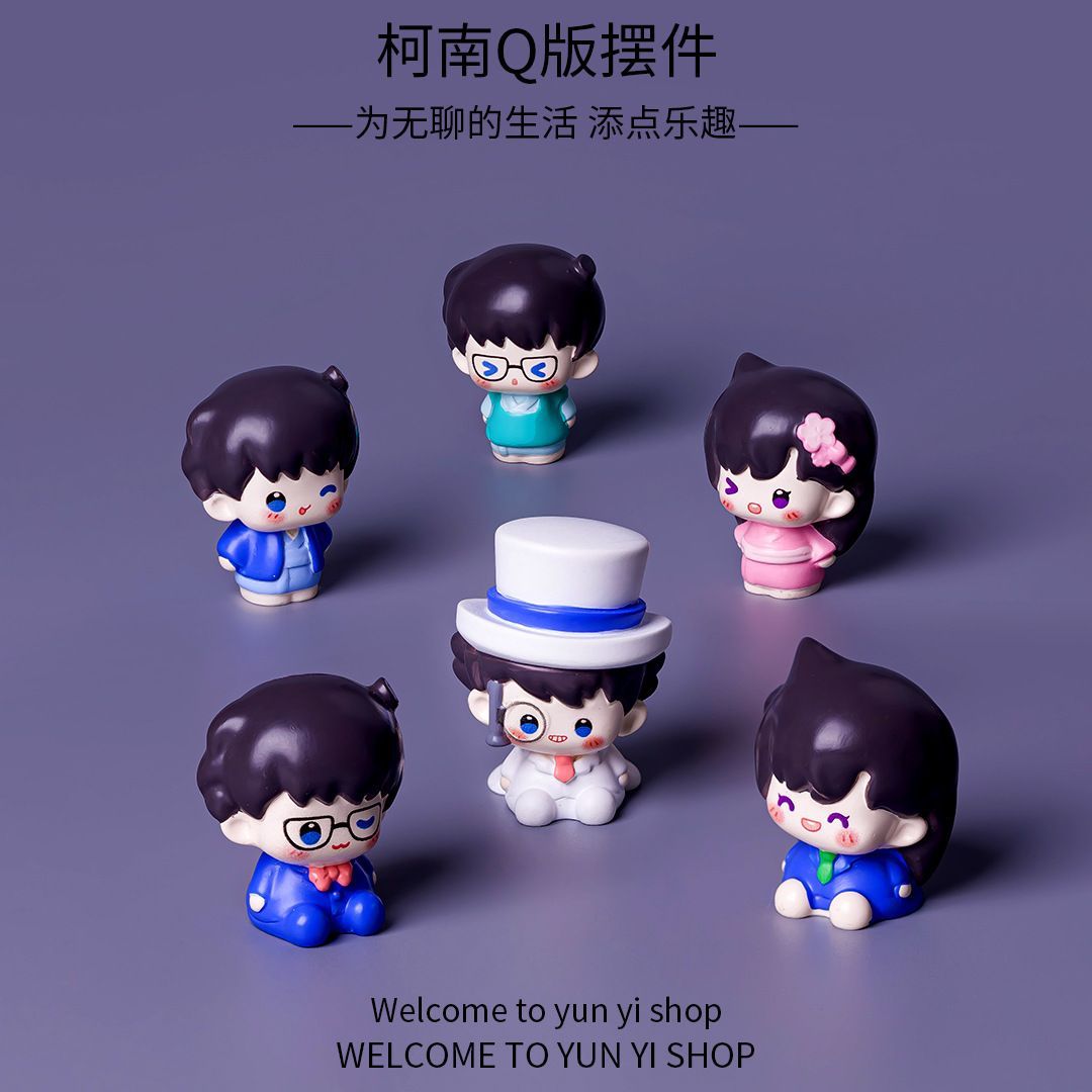 Cosplay Floating Prop - Statuette in Resina di Detective Conan,