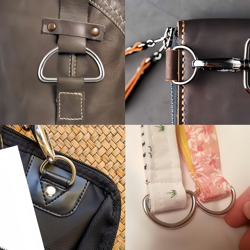 D Ring Strap - 10 pezzi/lotto Fibbie a D in