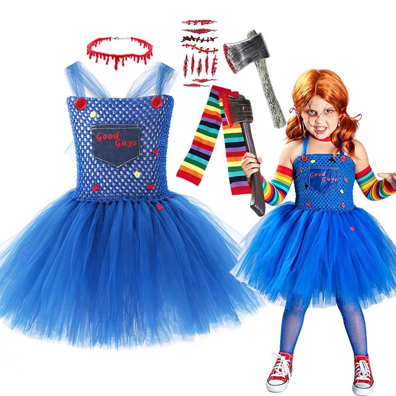 Cosplay Floating Prop - Costume da Bambola Spaventosa per Ragazze