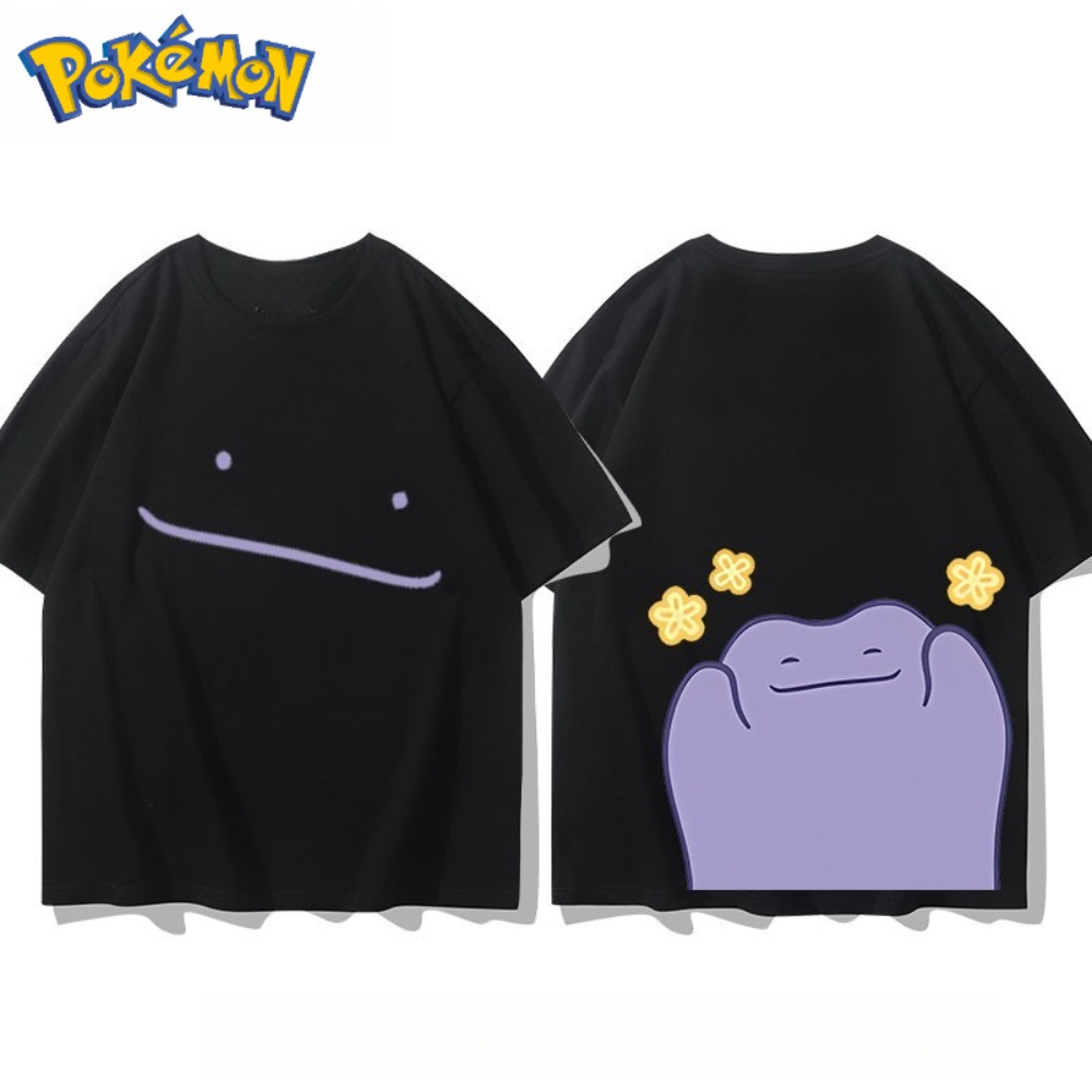 Pokeball Cosplay Prop - T-shirt Estiva 2026 Pokémon Ditto con