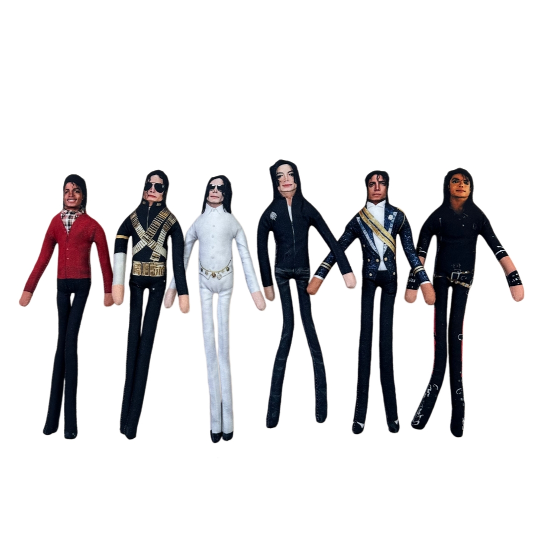 Cosplay Props - 1-6 Pezzi Bambola Peluche Michael Jackson