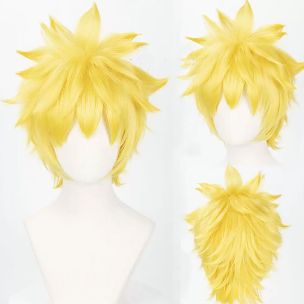 Wig Fiber Net - Parrucca in capelli sintetici Uzumaki, parrucca