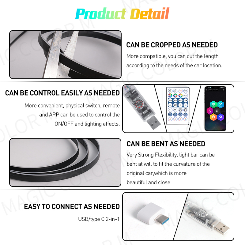 Vegetting 140cm Luci ambiental - Led El Wire recensione e prezzo