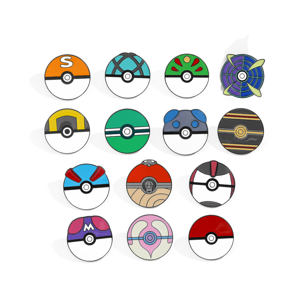 Spille in metallo smaltato a t - Pokeball Cosplay Prop recensione e prezzo