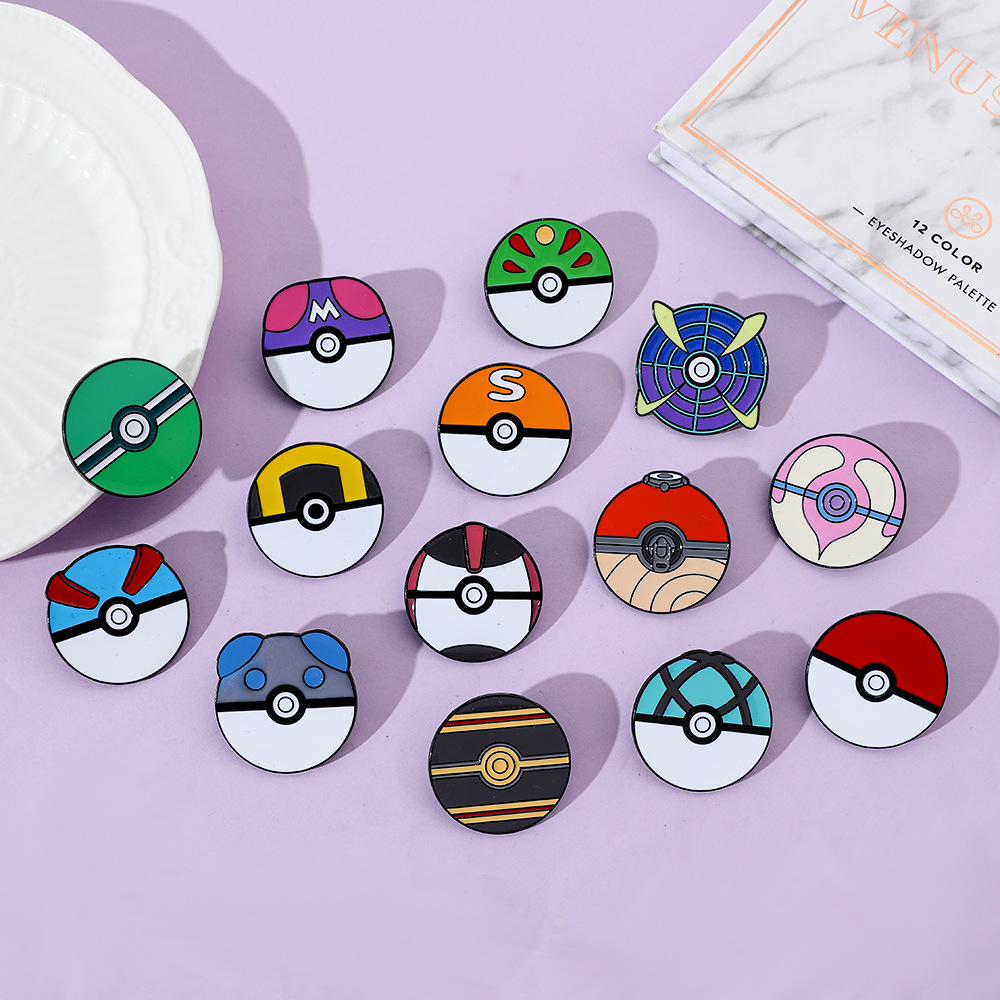 Spille in metallo smaltato a t - Pokeball Cosplay Prop recensione e prezzo