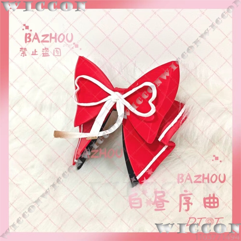 Orecchie Rosa Stampate in 3D p - Cosplay Prop Bow recensione e prezzo
