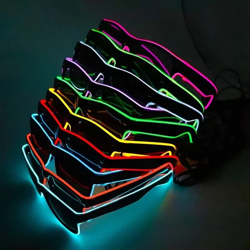 Occhiali da sole luminosi a LE - Led El Wire recensione e prezzo
