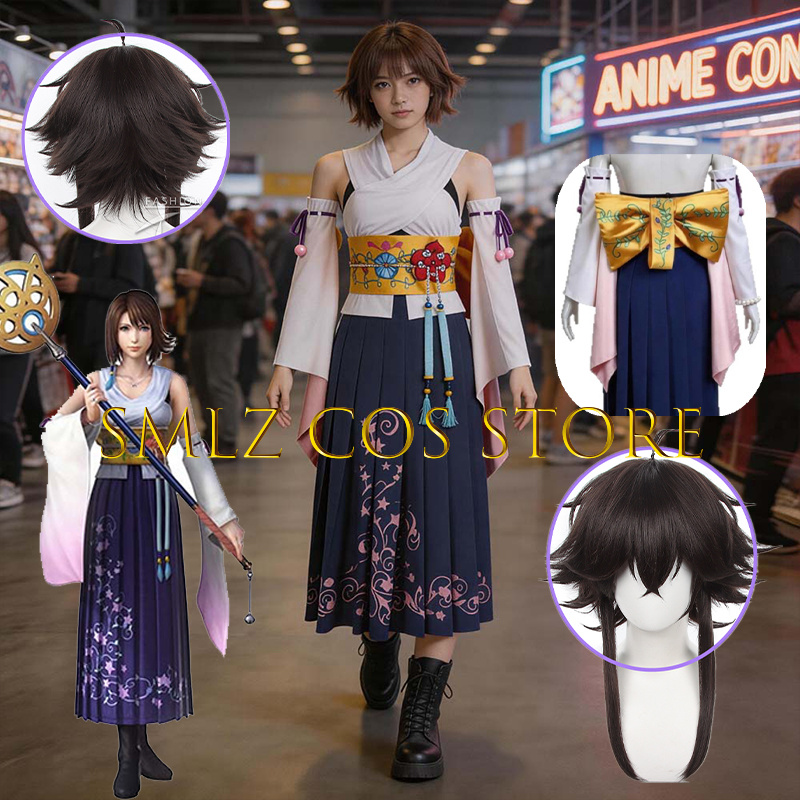 Costume Cosplay Smlz FFX Yuna  - Cosplay Props recensione e prezzo