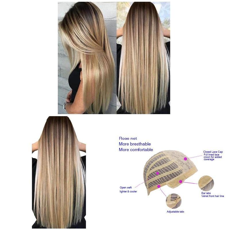 Parrucca lunga diritta da donn - Wig Fiber Net recensione e prezzo