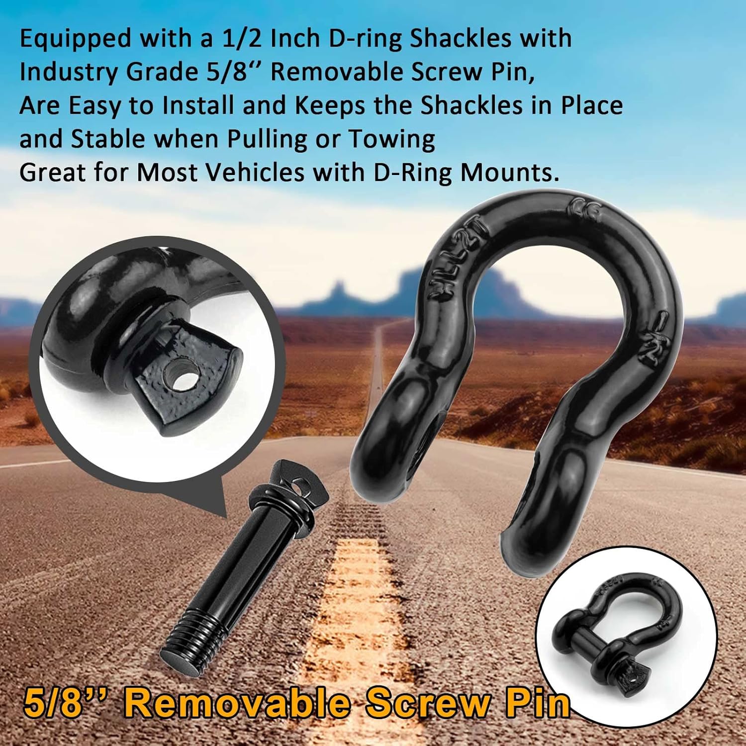 Grillo ad anello a D da 1/2 po - D Ring Strap recensione e prezzo