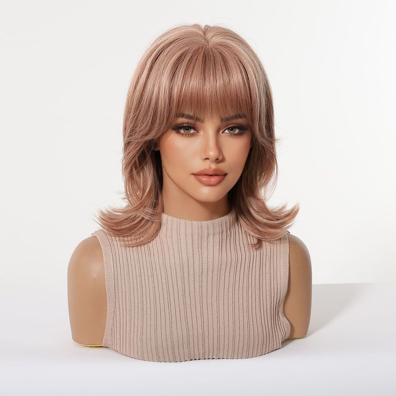 Parrucca da donna con frangia, - Wig Fiber Net recensione e prezzo