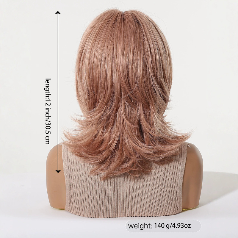 Parrucca da donna con frangia, - Wig Fiber Net recensione e prezzo