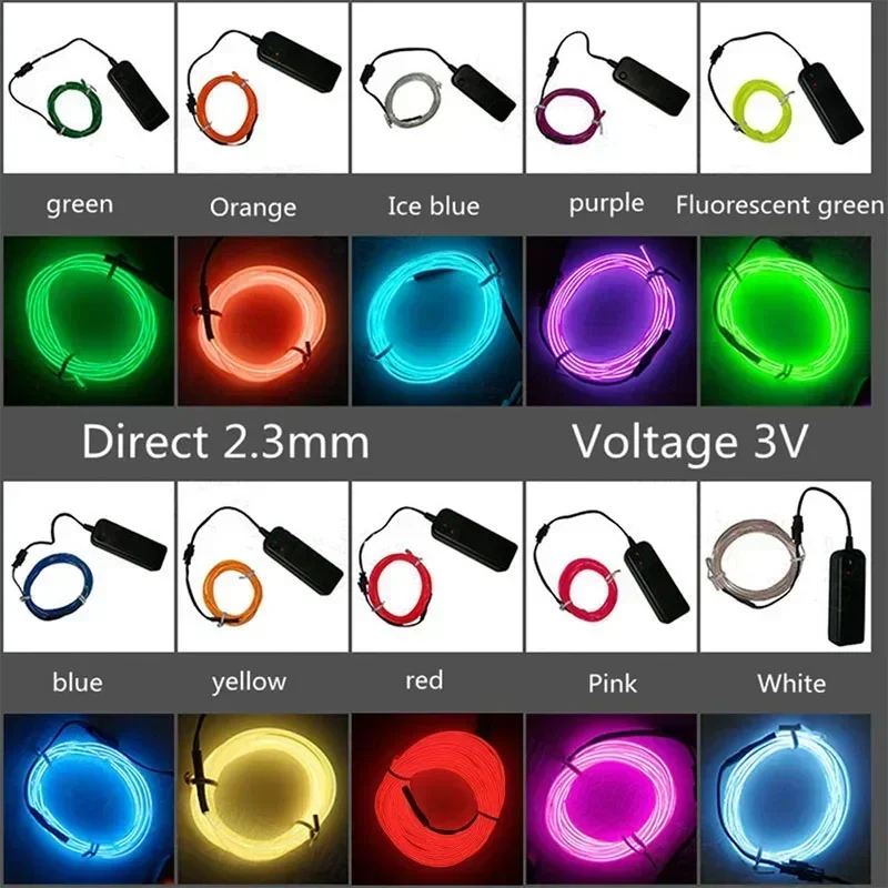1M/3M/5M Flessibile Luce Al Ne - Led El Wire recensione e prezzo