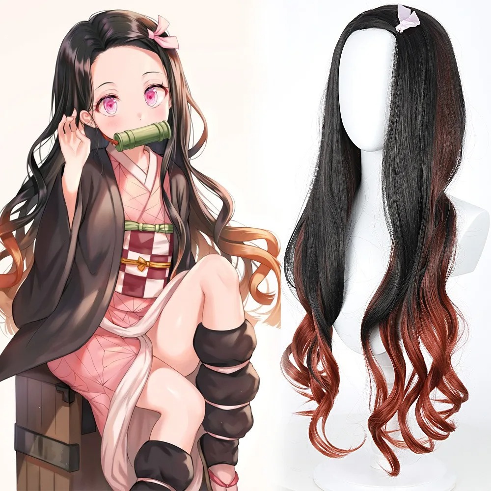 Parrucca Cosplay Anime Nezuko  - Wig Fiber Net recensione e prezzo