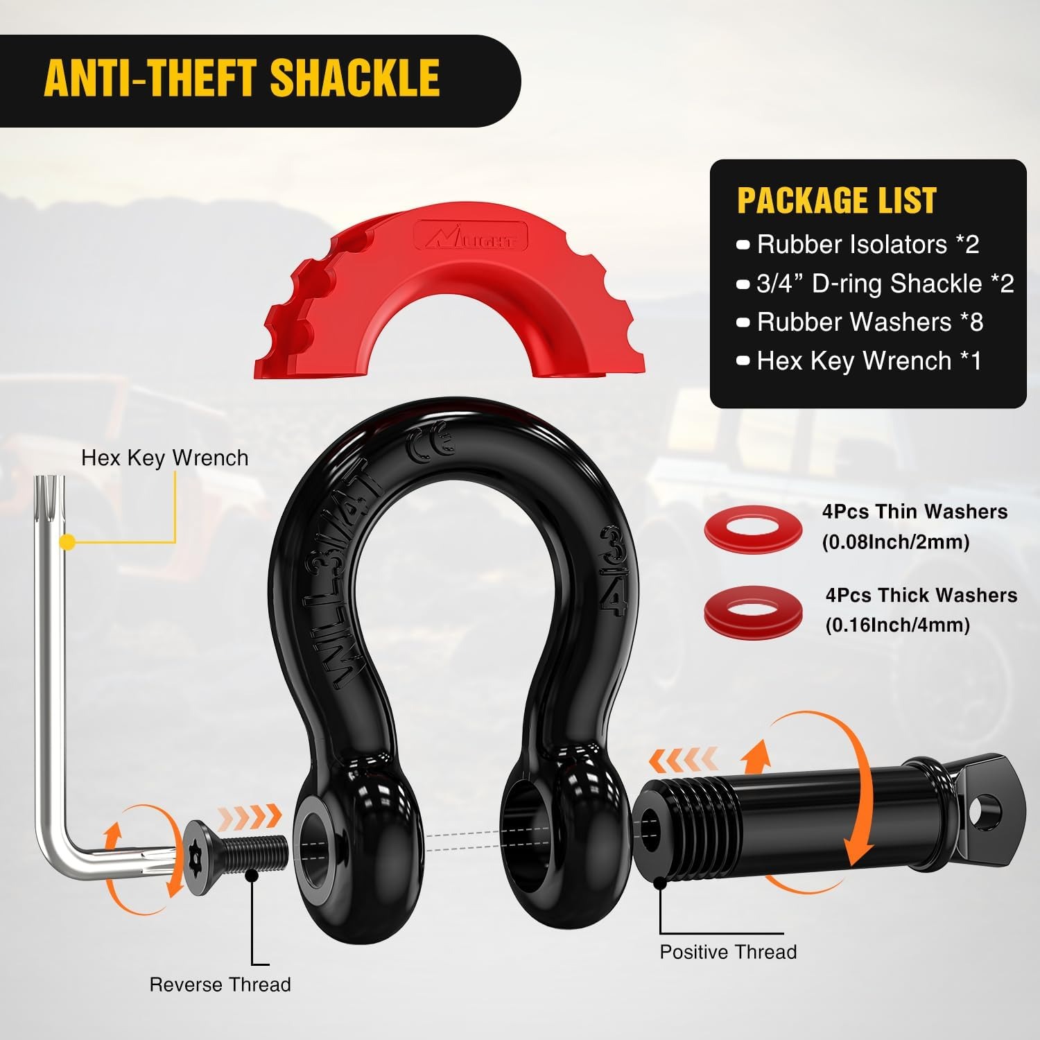 Kit di Recupero Fuoristrada Ni - D Ring Strap recensione e prezzo